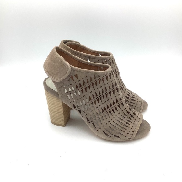 Jeffrey Campbell Leather Open Toe Heel Sandals 8 - Picture 14 of 14